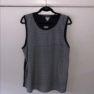 Jcrew NWT sleeveless top. Size XL